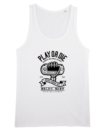 Play or Die Skeleton Black White