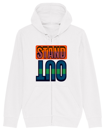 Stand Out. Motivational Quote White