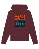 Stand Out. Motivational Quote Hanorac Unisex Drummer