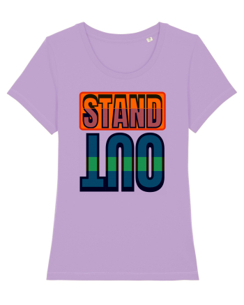 Stand Out. Motivational Quote Lavender Dawn
