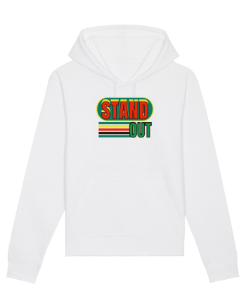 Stand Out. Motivational Quote White