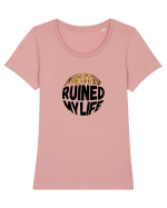 Dubstep Ruined My Life (sferă) Tricou mânecă scurtă guler larg fitted Damă Expresser