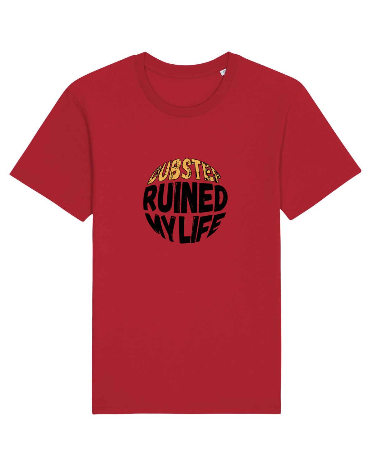 Tricou mânecă scurtă Unisex Rocker Red