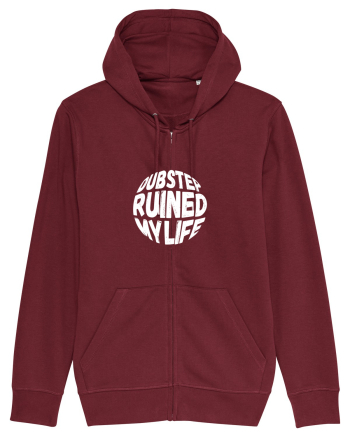 Dubstep Ruined My Life (sferă) alb Burgundy