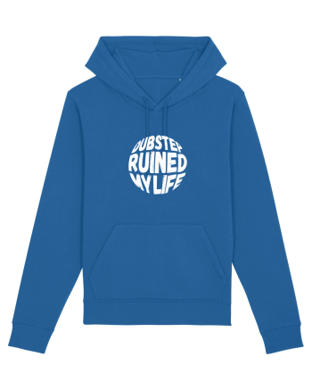 Dubstep Ruined My Life (sferă) alb Royal Blue