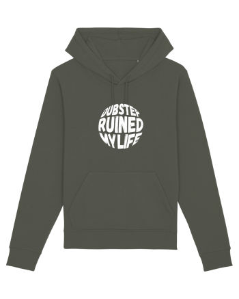 Dubstep Ruined My Life (sferă) alb Khaki