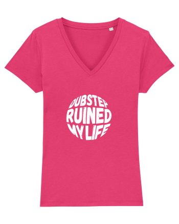 Dubstep Ruined My Life (sferă) alb Raspberry