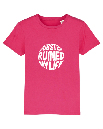 Dubstep Ruined My Life (sferă) alb Raspberry
