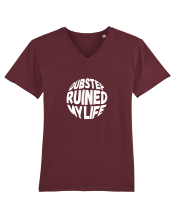 Dubstep Ruined My Life (sferă) alb Burgundy