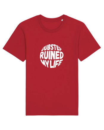 Dubstep Ruined My Life (sferă) alb Red