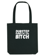 Dubstep Ruined My Life B**ch (alb) Sacoșă textilă