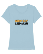 Dubstep Is Cool And All Tricou mânecă scurtă guler larg fitted Damă Expresser