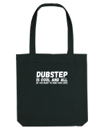 Dubstep Is Cool And All (alb) Sacoșă textilă