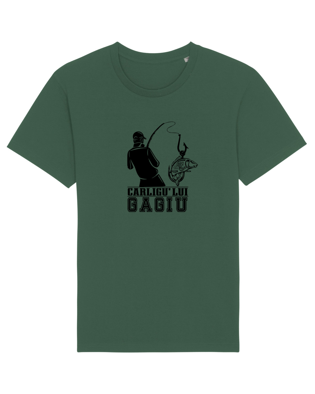 Tricou mânecă scurtă Unisex Rocker Bottle Green