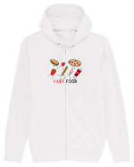 Fast Food Hanorac cu fermoar Unisex Connector