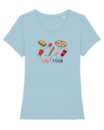 Fast Food Sky Blue
