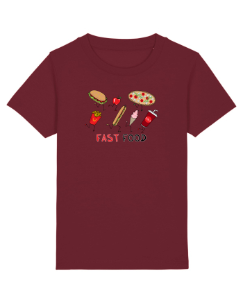 Fast Food Burgundy
