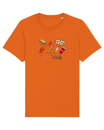 Fast Food Bright Orange
