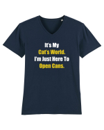 CAT Tricou mânecă scurtă guler V Bărbat Presenter