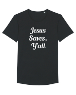 JESUS Tricou mânecă scurtă guler larg Bărbat Skater