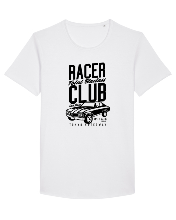 Racer Club Muscle Car Black White