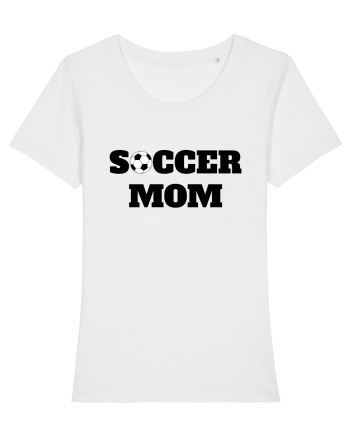 SOCCER MOM White