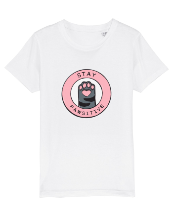 Stay pawsitive White