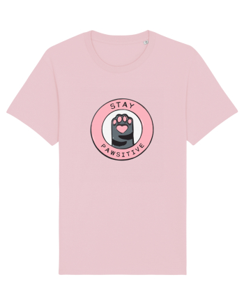 Stay pawsitive Cotton Pink