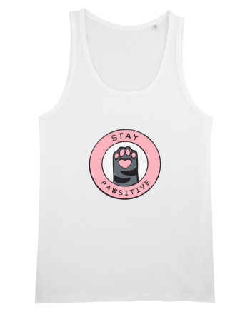 Stay pawsitive White