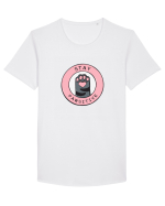 Stay pawsitive Tricou mânecă scurtă guler larg Bărbat Skater