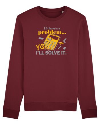 CALCULATOR Burgundy