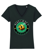 Minecraft Tricou mânecă scurtă guler V Damă Evoker