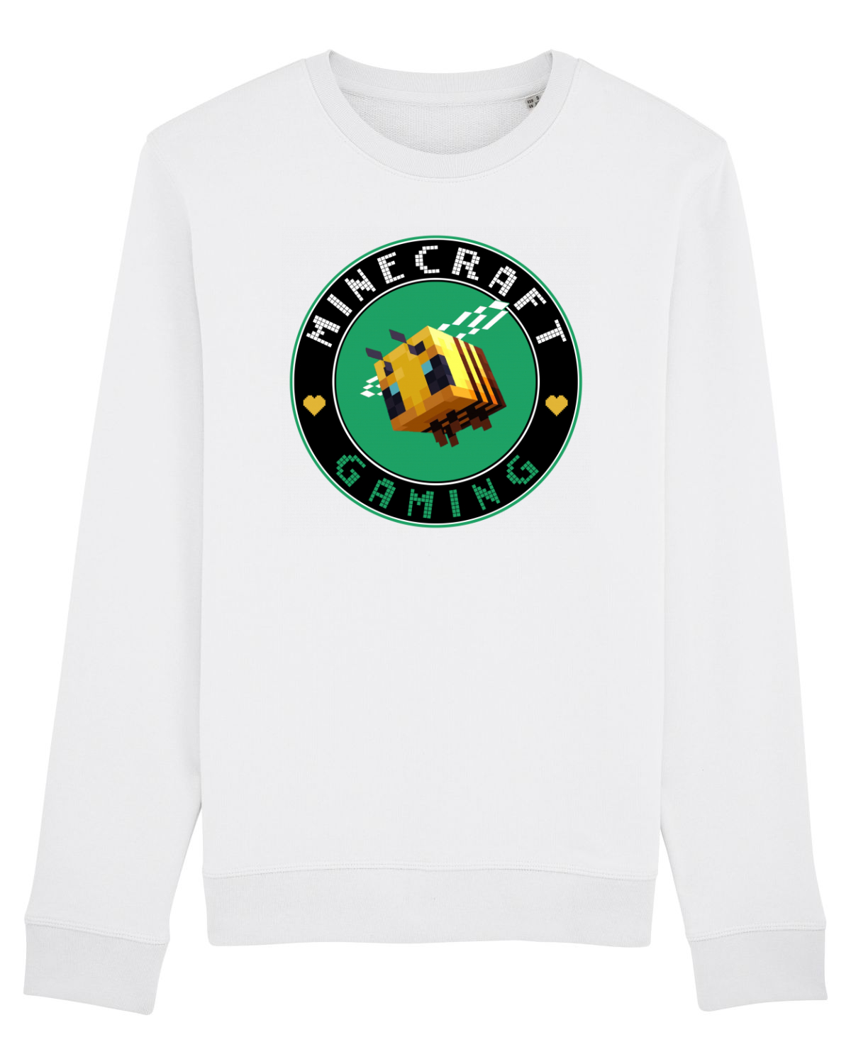 Bluză mânecă lungă Unisex Rise White