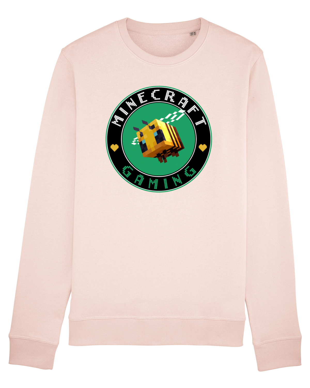 Bluză mânecă lungă Unisex Rise Candy Pink