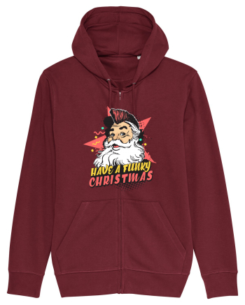 Have a funky Christmas Burgundy