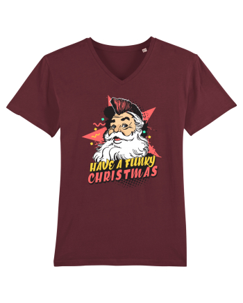 Have a funky Christmas Burgundy