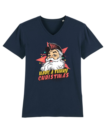 Have a funky Christmas French Navy