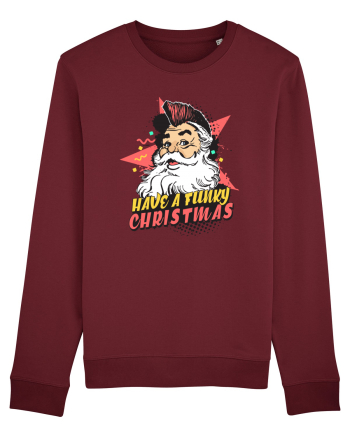 Have a funky Christmas Burgundy
