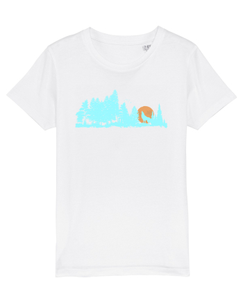 Lup urlând la luna White