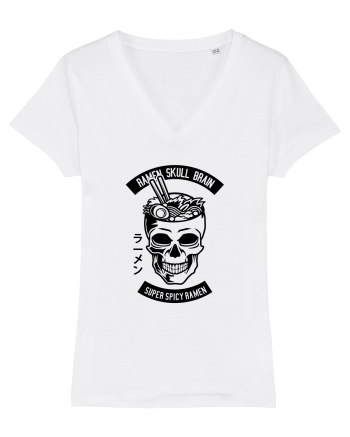 Ramen Skull Black White