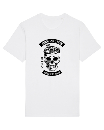 Ramen Skull Black White