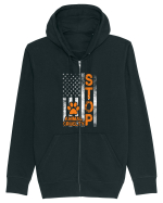 STOP ANIMAL CRUELTY Hanorac cu fermoar Unisex Connector