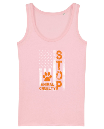 STOP ANIMAL CRUELTY Cotton Pink