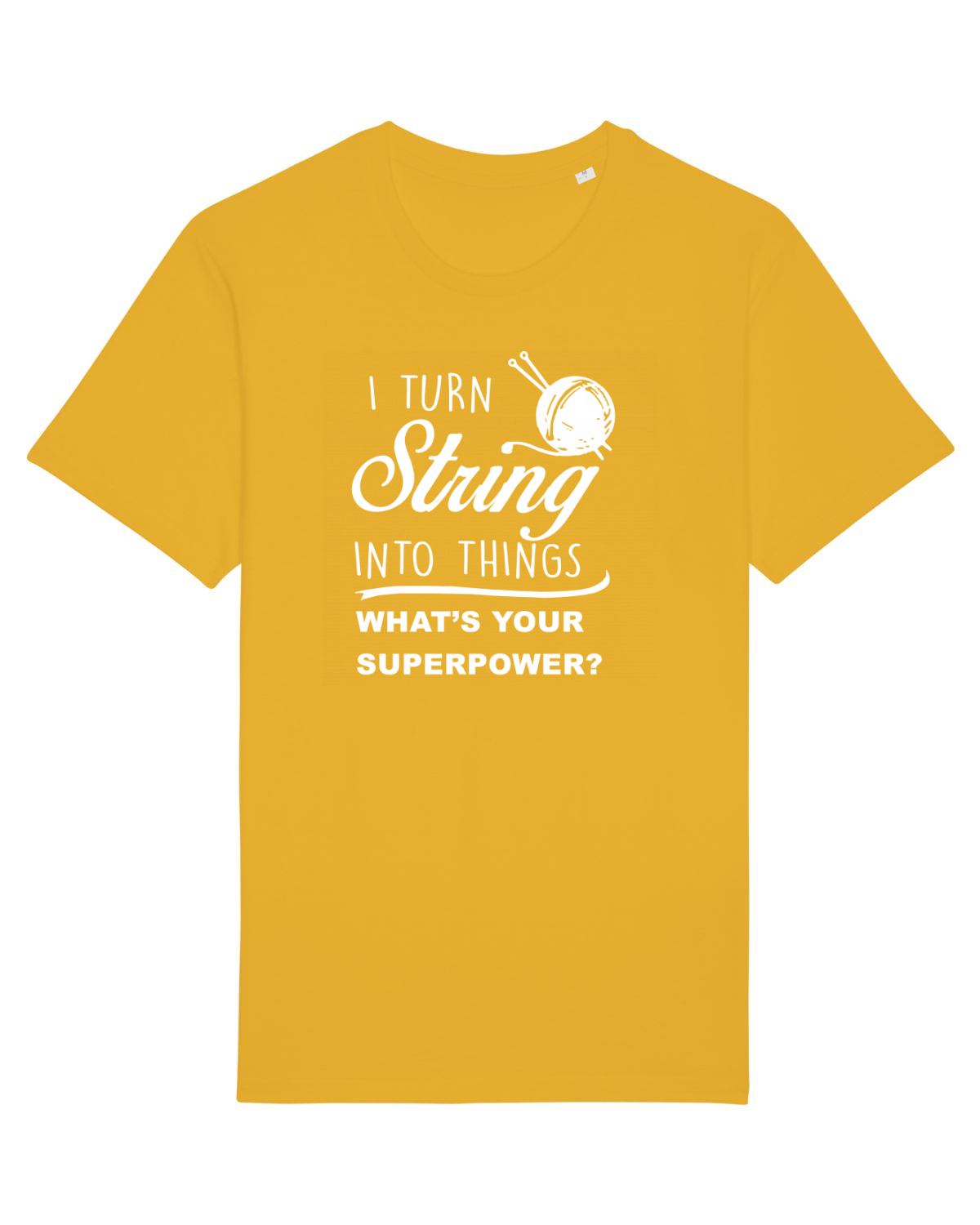 Tricou mânecă scurtă Unisex Rocker Spectra Yellow