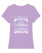 CAT Tricou mânecă scurtă guler larg fitted Damă Expresser