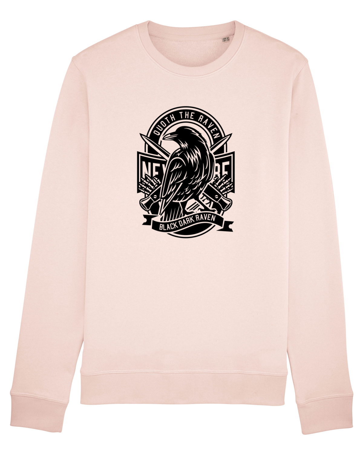 Bluză mânecă lungă Unisex Rise Candy Pink