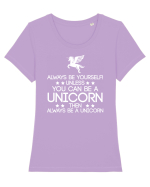 UNICORN Tricou mânecă scurtă guler larg fitted Damă Expresser
