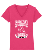 WELDER Tricou mânecă scurtă guler V Damă Evoker