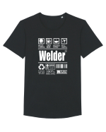 WELDER Tricou mânecă scurtă guler larg Bărbat Skater