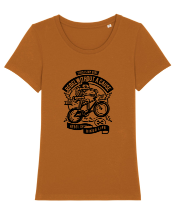 Rebel Biker Skeleton Black Roasted Orange